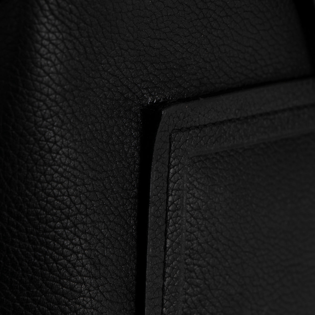 Mini sac Delvaux Le Pin vintage noir