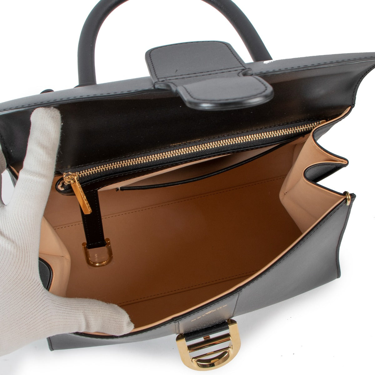 authentic second hand luxury designer handbag delvaux brillant mm box on labellov.com