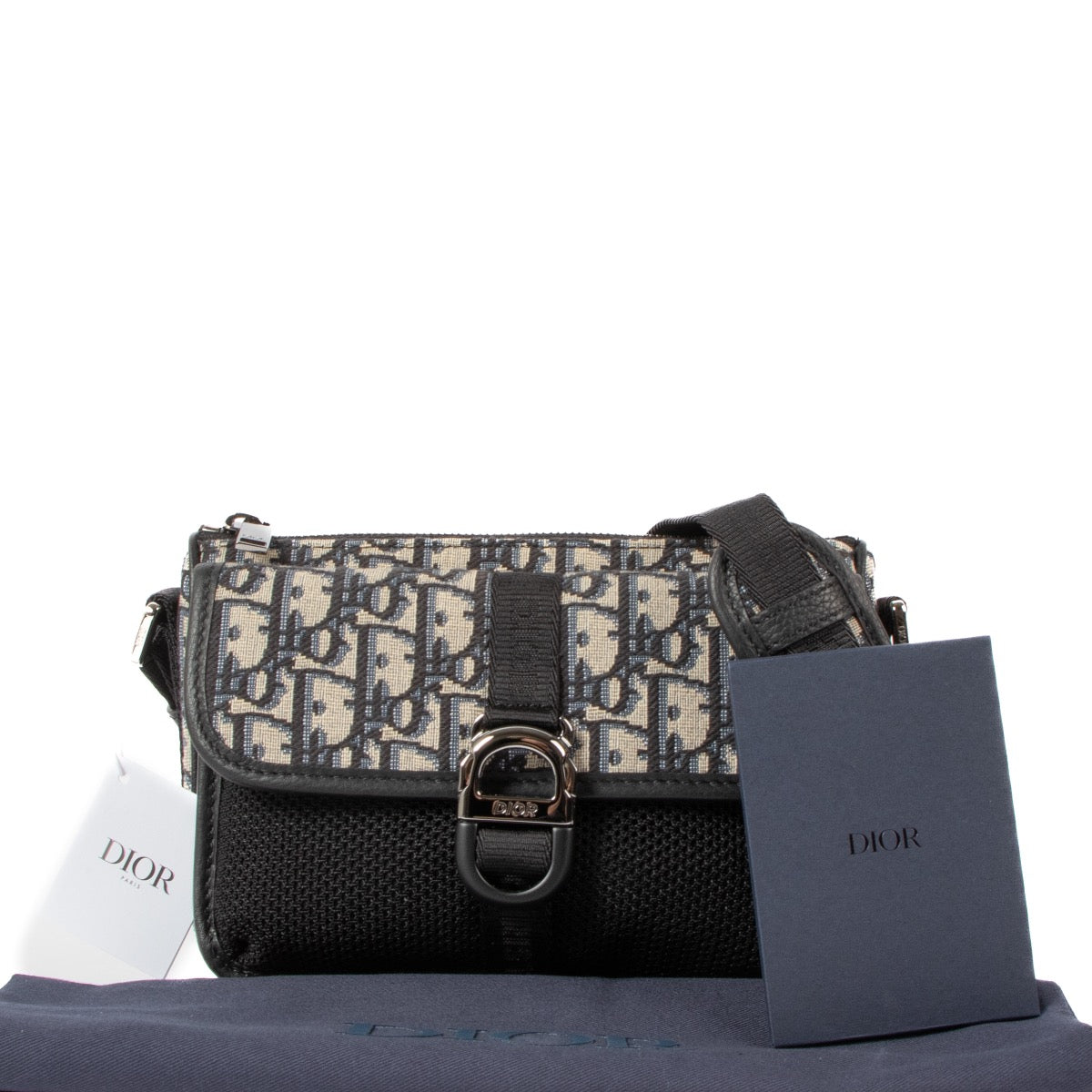 shop 100% authentic second hand Christian Dior Oblique Mini Dior-8 Crossbody Bag on Labellov.com