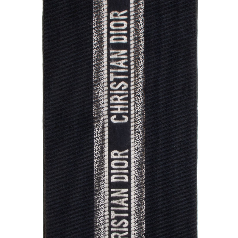 shop 100% authentic second hand Christian Dior Blue Oblique Scarf on Labellov.com