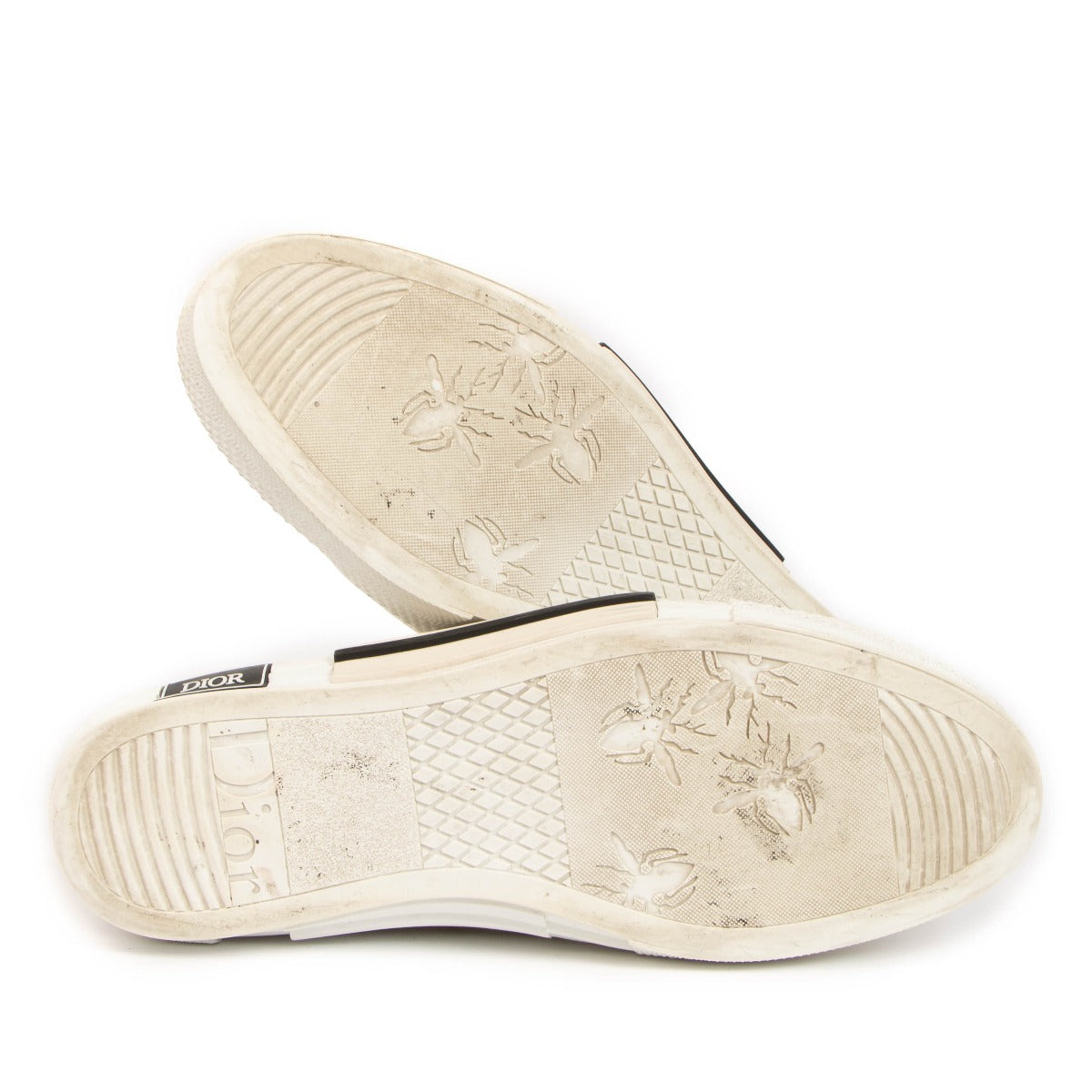 Christian Dior White B23 High Sneakers - Size 45
