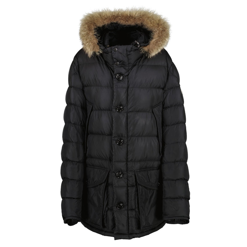 Moncler Black Cluny Down Jacket