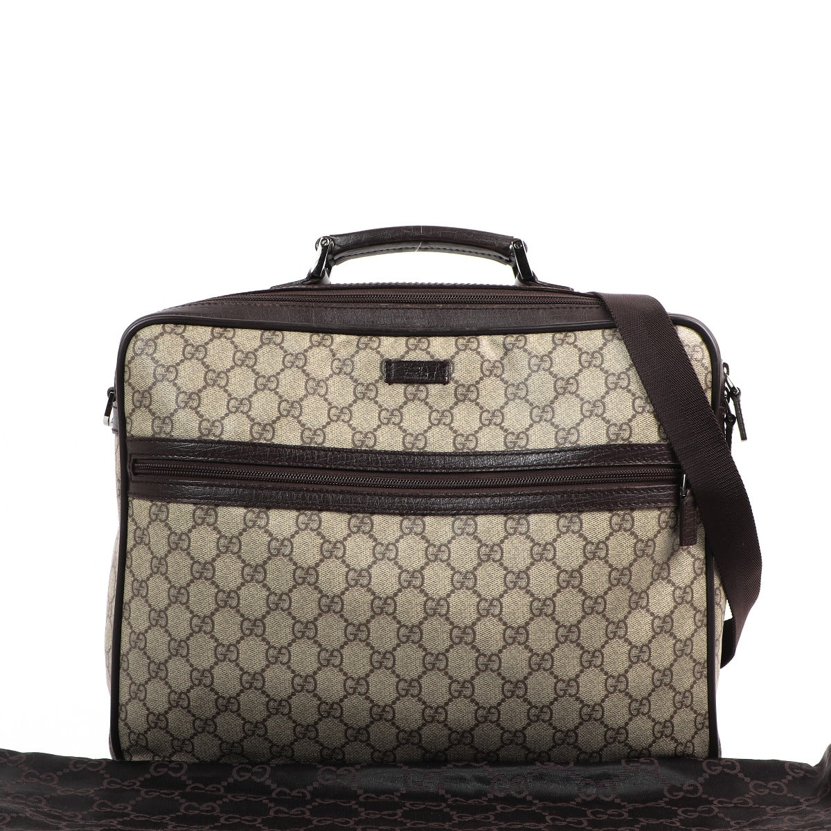 Gucci GG Supreme Canvas Briefcase