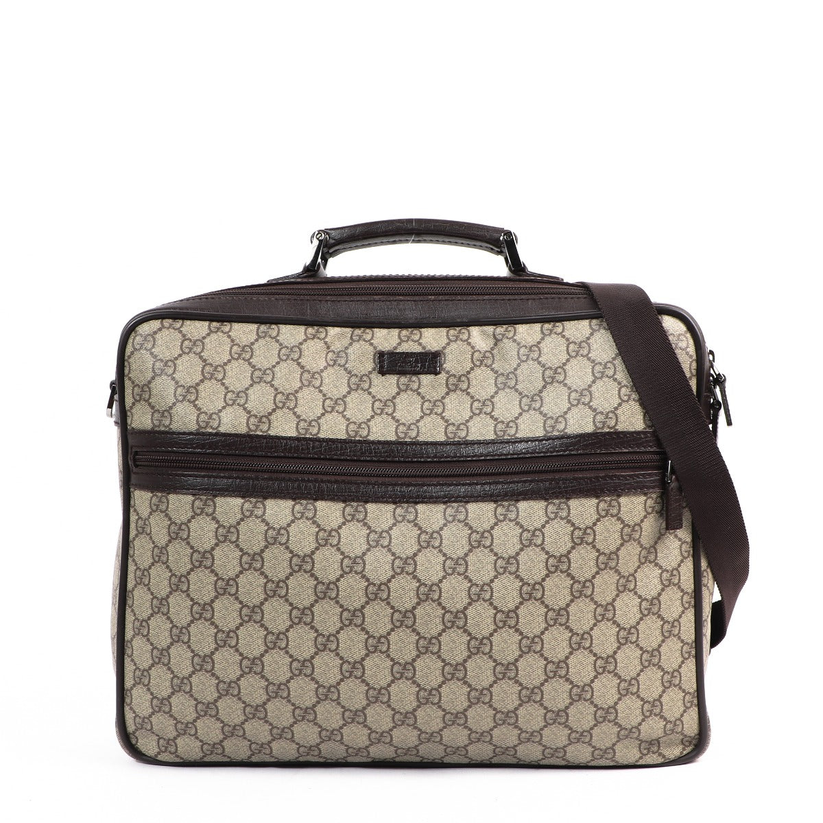 Gucci GG Supreme Canvas Briefcase