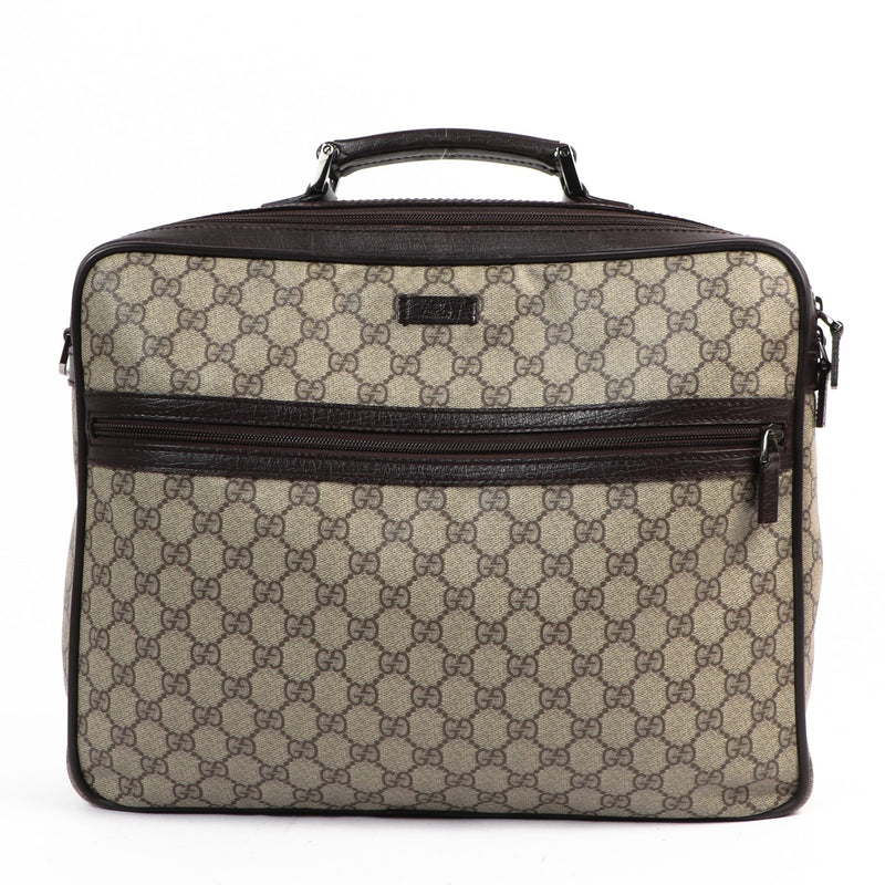 Gucci GG Supreme Canvas Briefcase