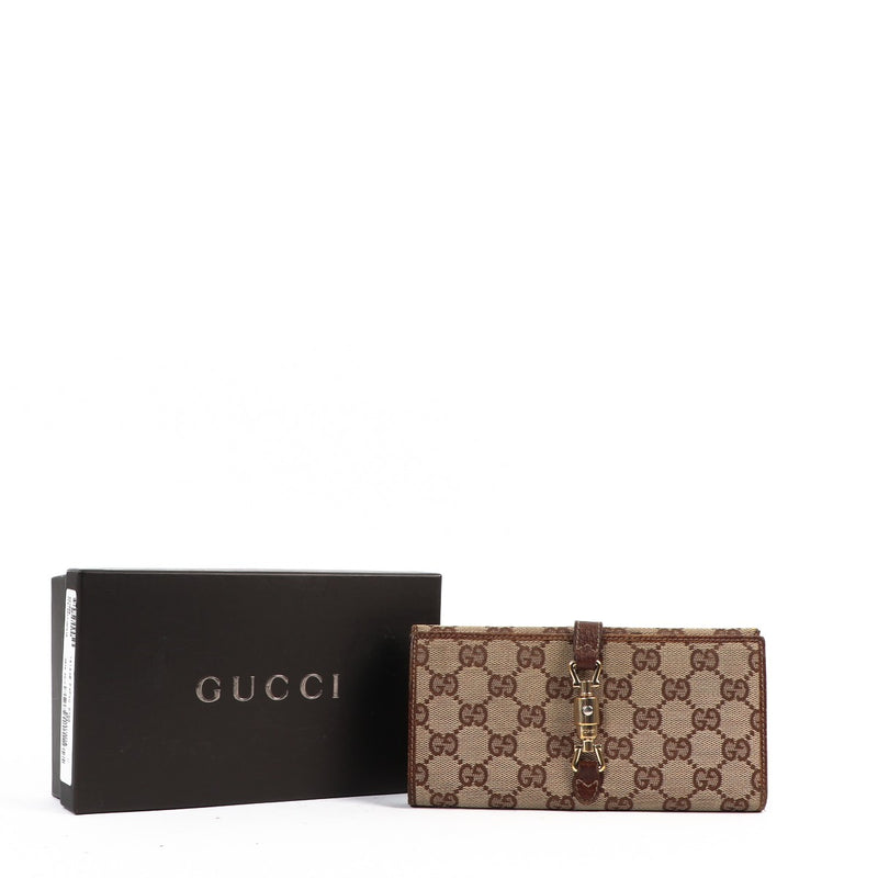Gucci GG Canvas Jackie 1961 Portemonnee
