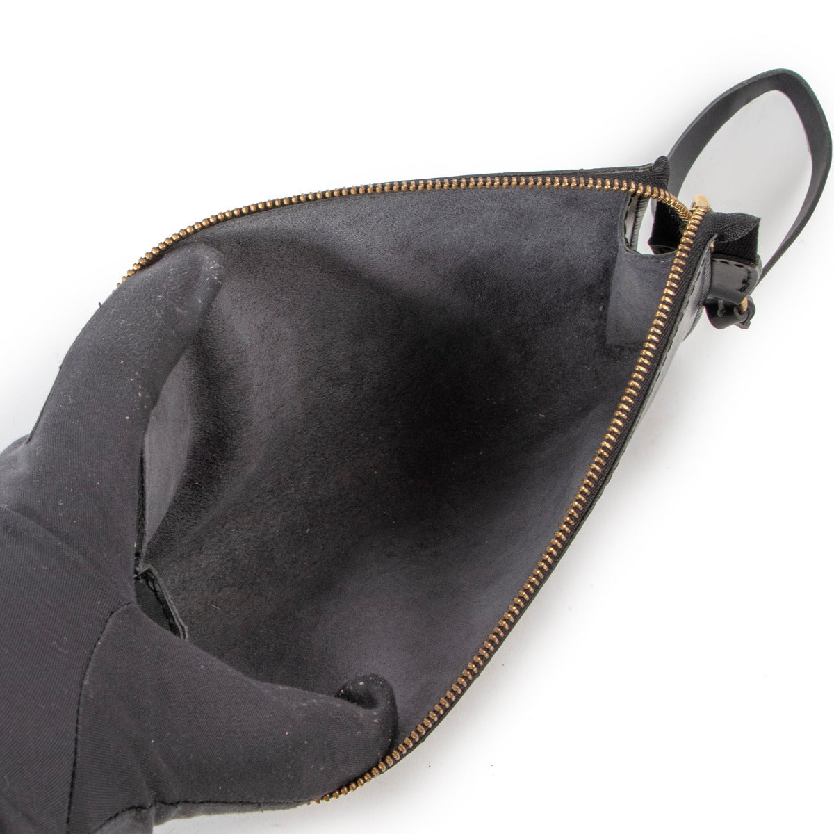 Louis Vuitton Black Epi Leather Pochette Accessoire Bag