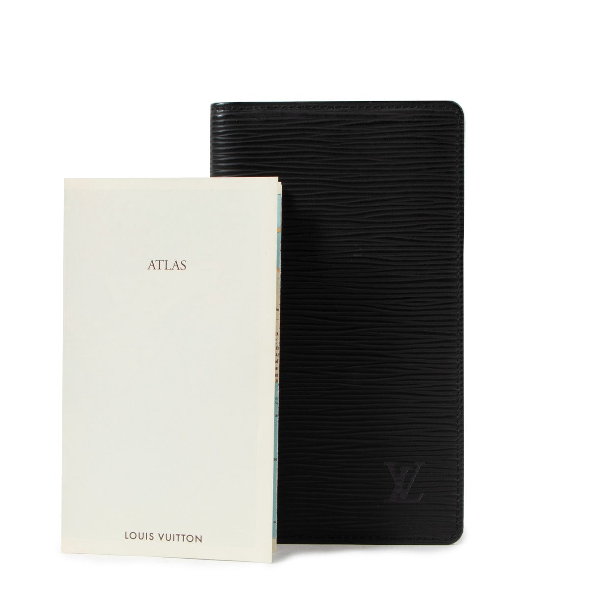 Louis Vuitton Black Epi Leather Brazza Long Wallet