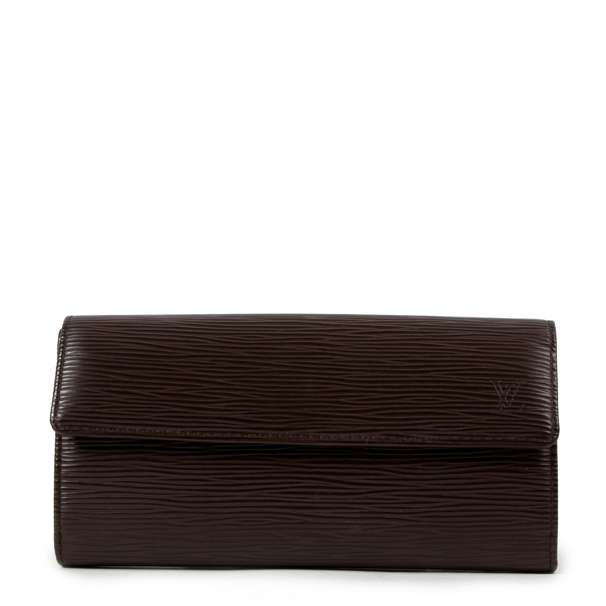 Louis Vuitton Brown Epi Leather Sarah Wallet for the best price at Labellov secondhand luxury