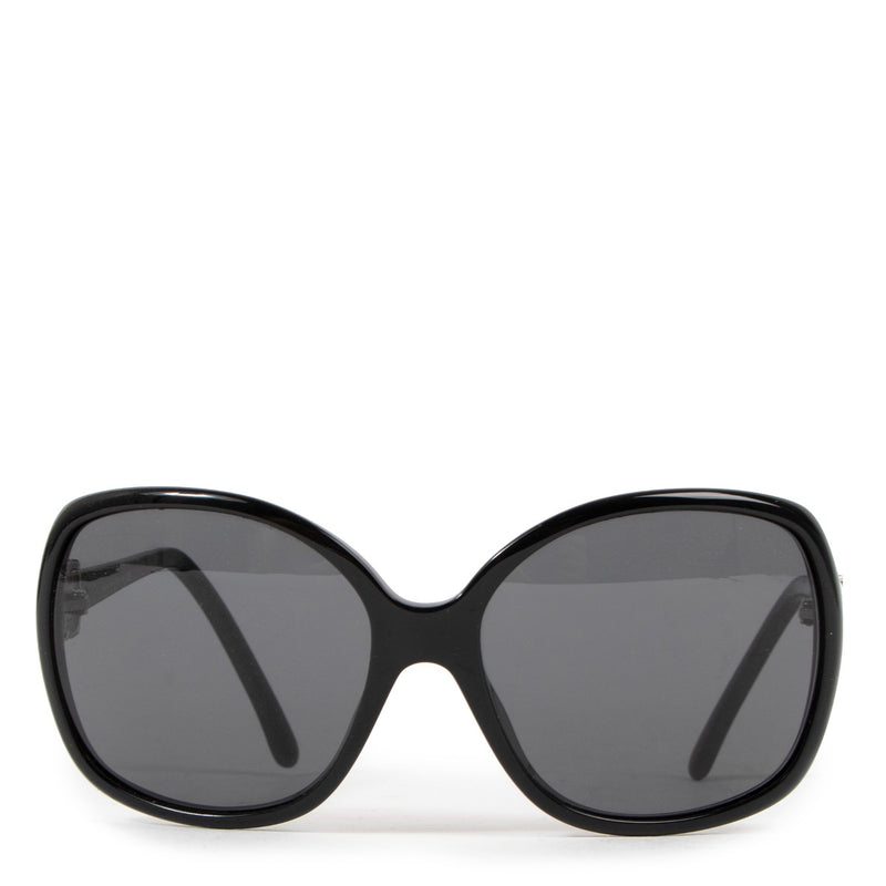 Chanel 5071 Black Oversized Square Sunglasses