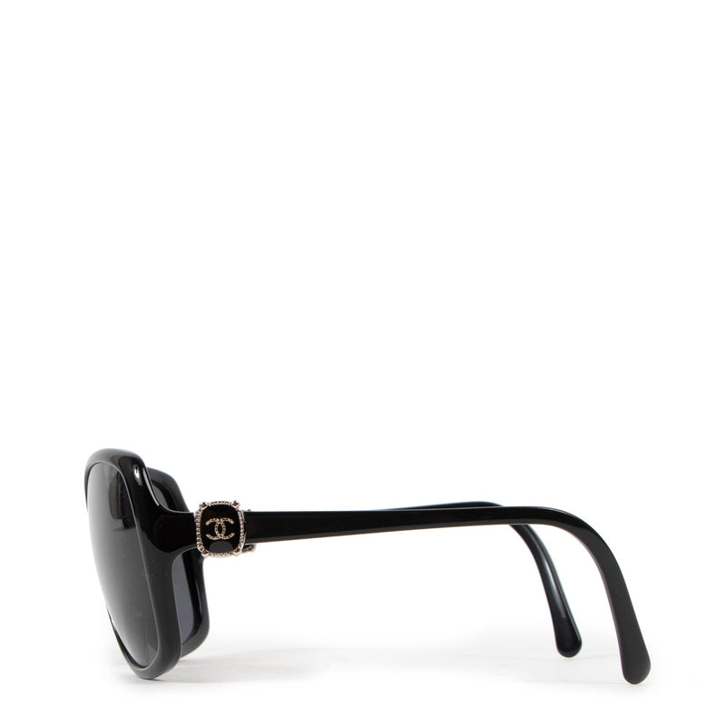 Chanel 5071 Black Oversized Square Sunglasses
