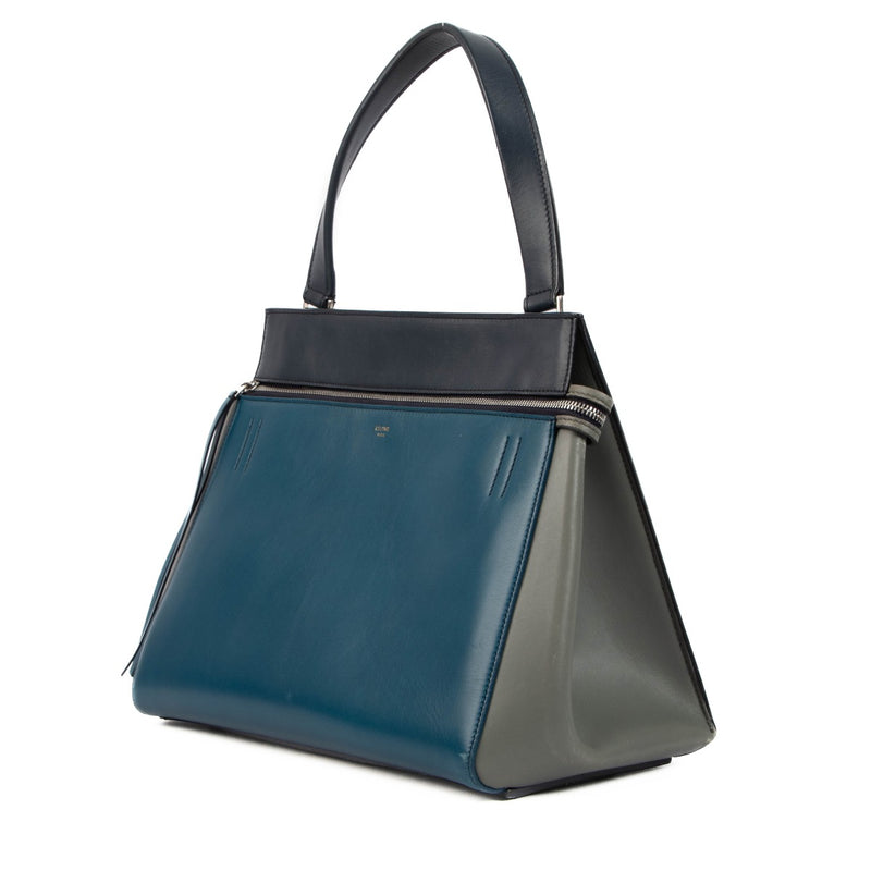 Celine Multicolor Leather Medium Edge Bag