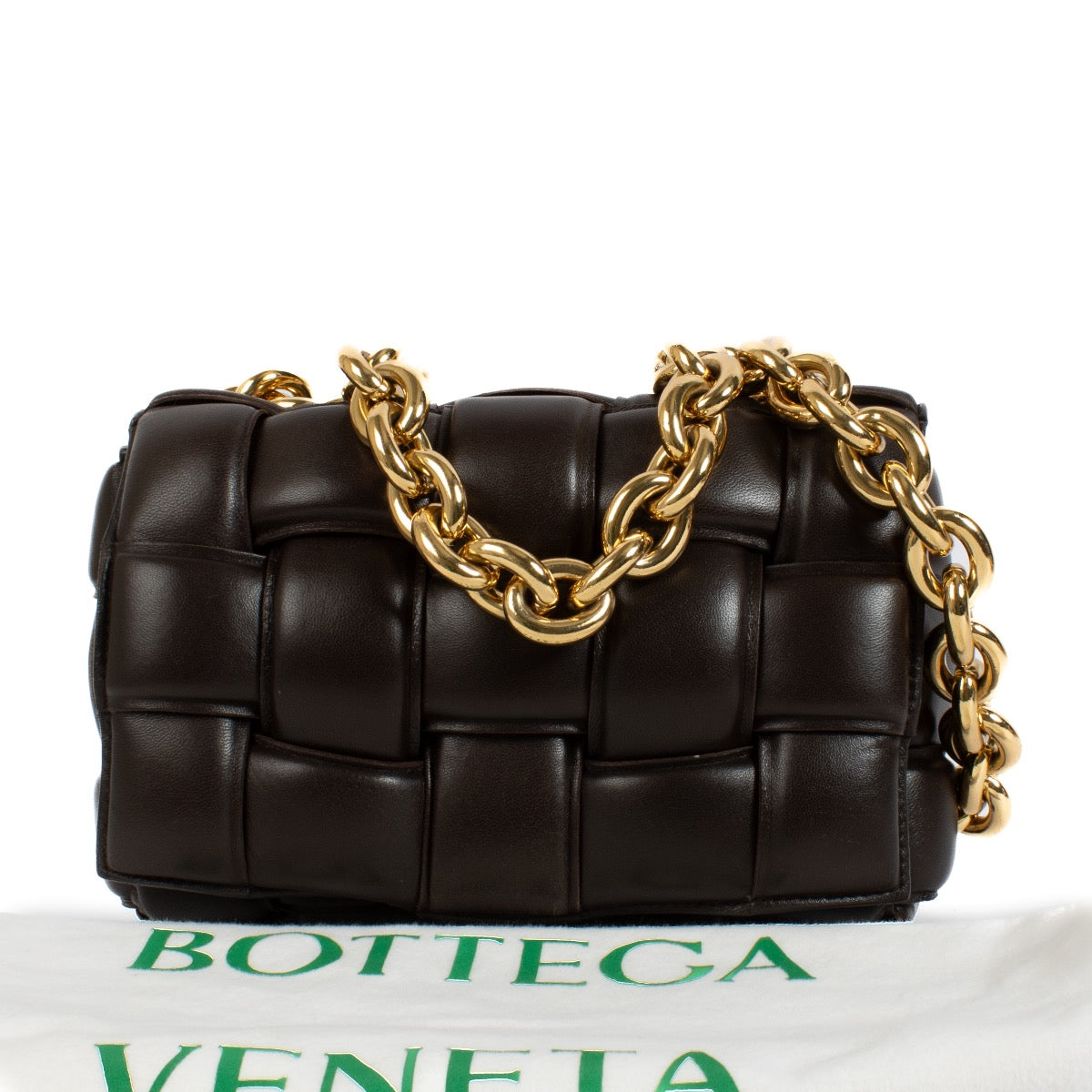Authentic second handBottega Veneta Fondant Leather Chain Cassette Bagon Labellov.com