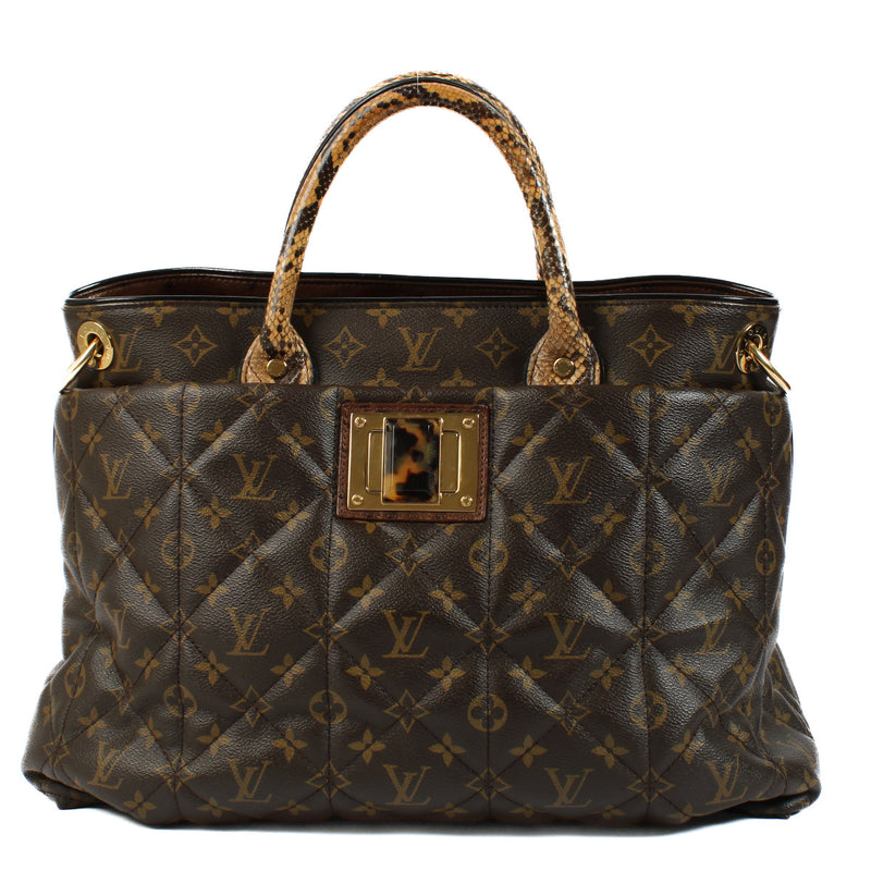 Louis Vuitton Monogram/Python/Ostrich Etoile Bag