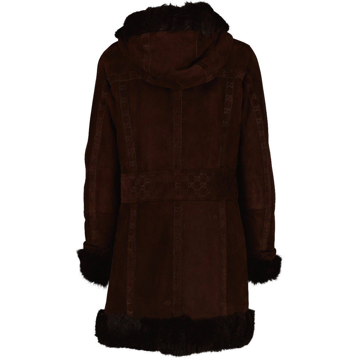 Gucci Tom Ford GG Shearling Fur Coat
