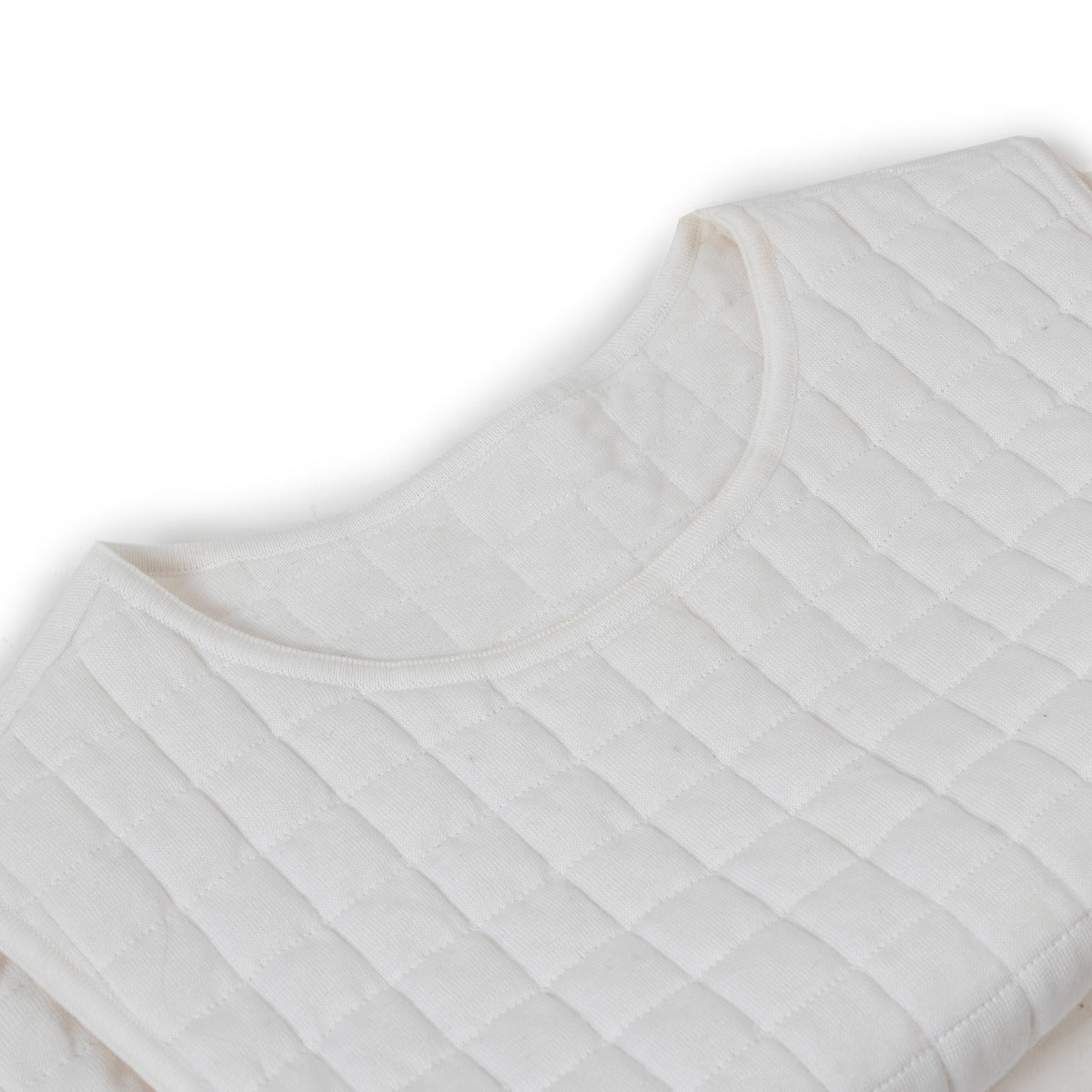 Doudoune matelassée sans manches Chanel Identification 2000 blanche - Taille FR40