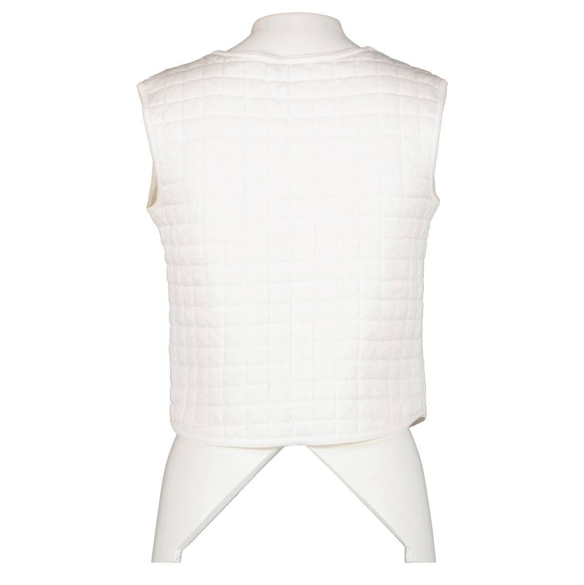 Chanel Identification 00T Black Quilted Sleeveless Body Warmer