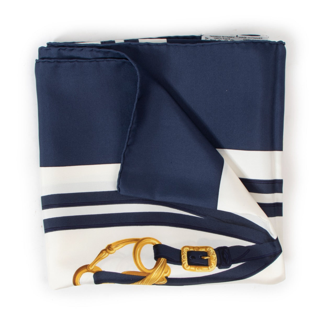 Hermès Brides de Gala Carré 90 Silk Twill Scarf