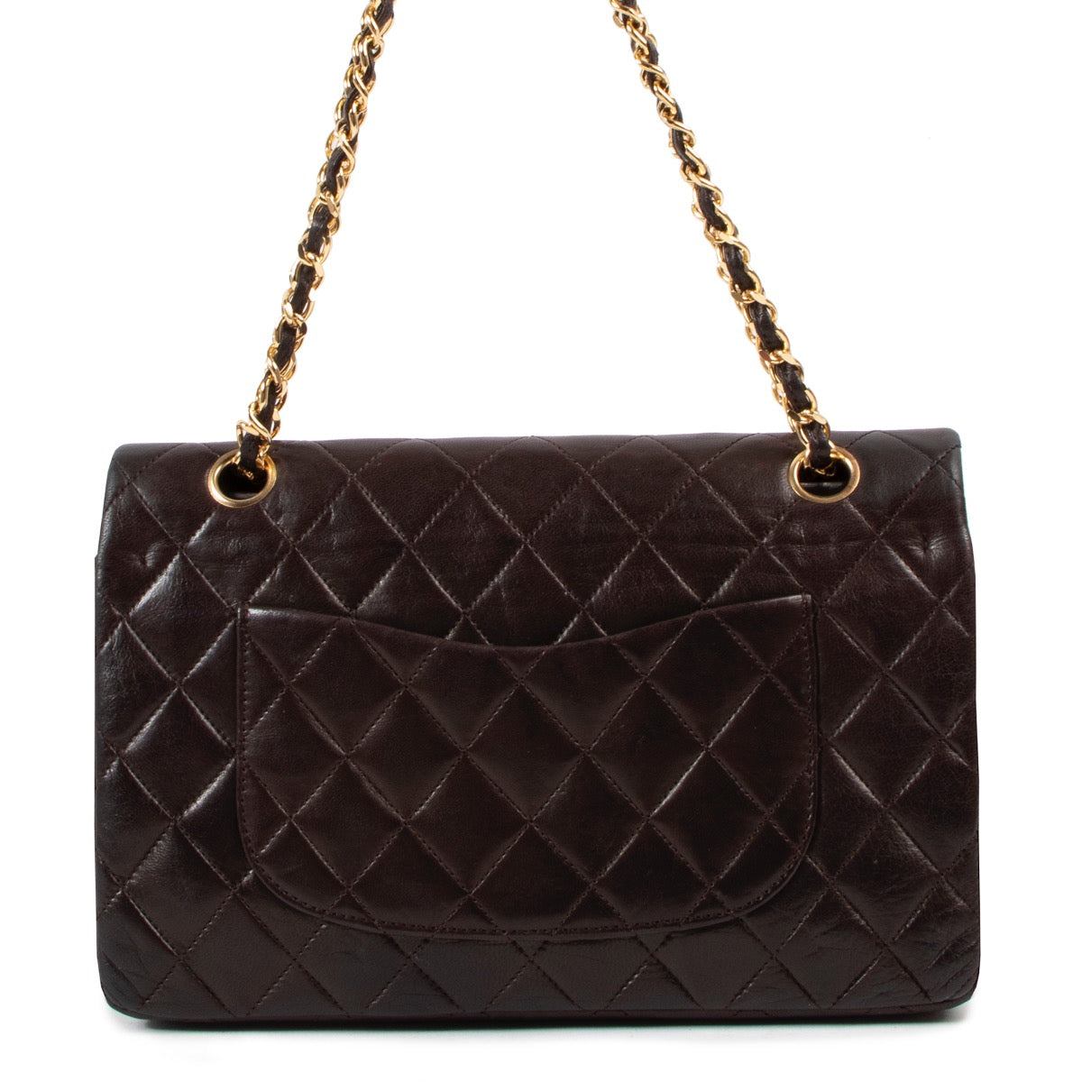 Authentic second hand luxury designer chanel classic flap bag by labellov.com