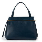 Celine Deepsea Blue Medium Edge Top Handle Bag for the best price at Labellov secondhand luxury in Antwerp. We buy and sell your authentic designer bags online.