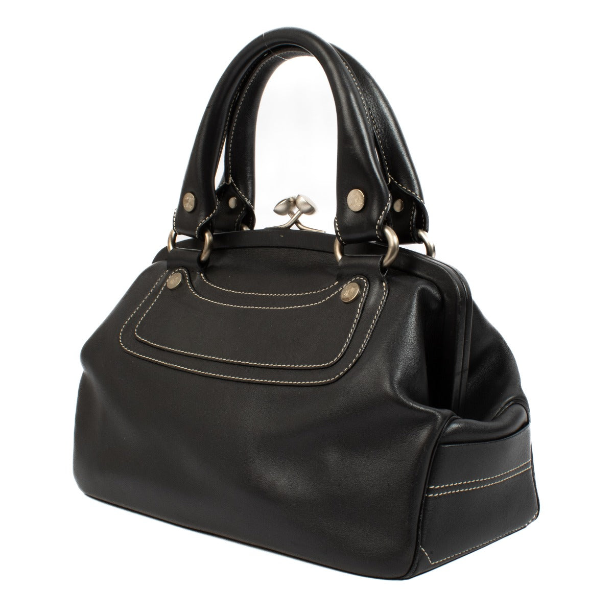 authentic pre loved Celine Black Leather Boogie Bag on Labellov.com