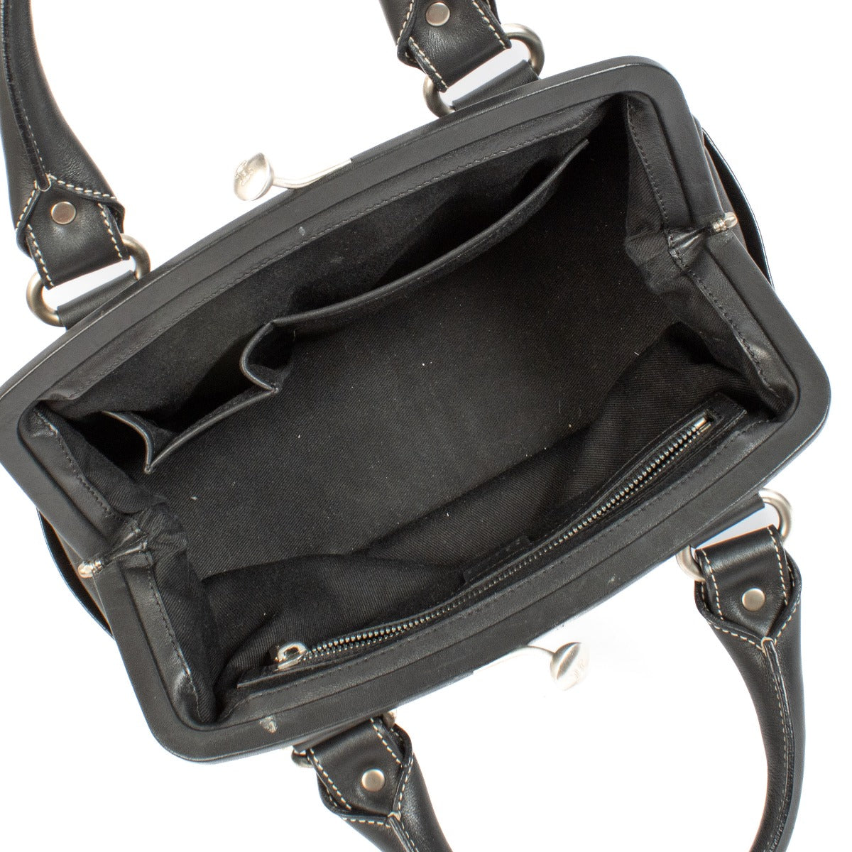 authentic pre loved Celine Black Leather Boogie Bag on Labellov.com