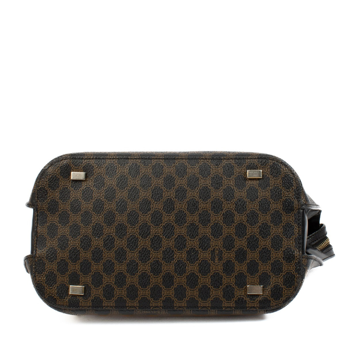 authentic pre loved Celine Black Macadam Canvas Handbag on Labellov.com
