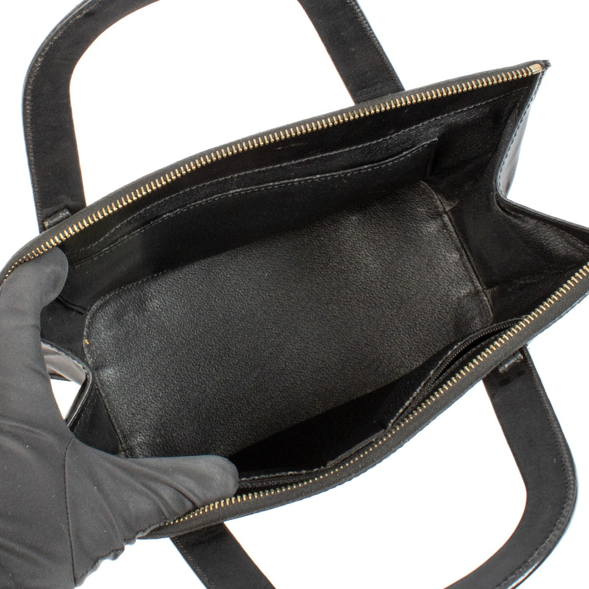 authentic pre loved Celine Black Macadam Canvas Handbag on Labellov.com
