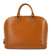 authentic pre loved Louis Vuitton Cannelle EPI Leather Alma PM Top Handle on Labellov.com
