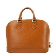 authentic pre loved Louis Vuitton Cannelle EPI Leather Alma PM Top Handle on Labellov.com