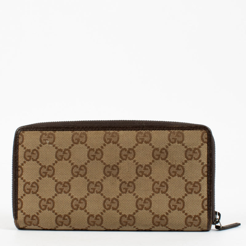 shop 100% authentic second hand Gucci GG Canvas Long Wallet on Labellov.com