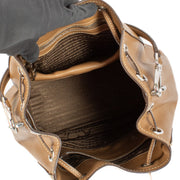 shop 100% authentic second hand Prada Brown Leather Bucket Bag on Labellov.com