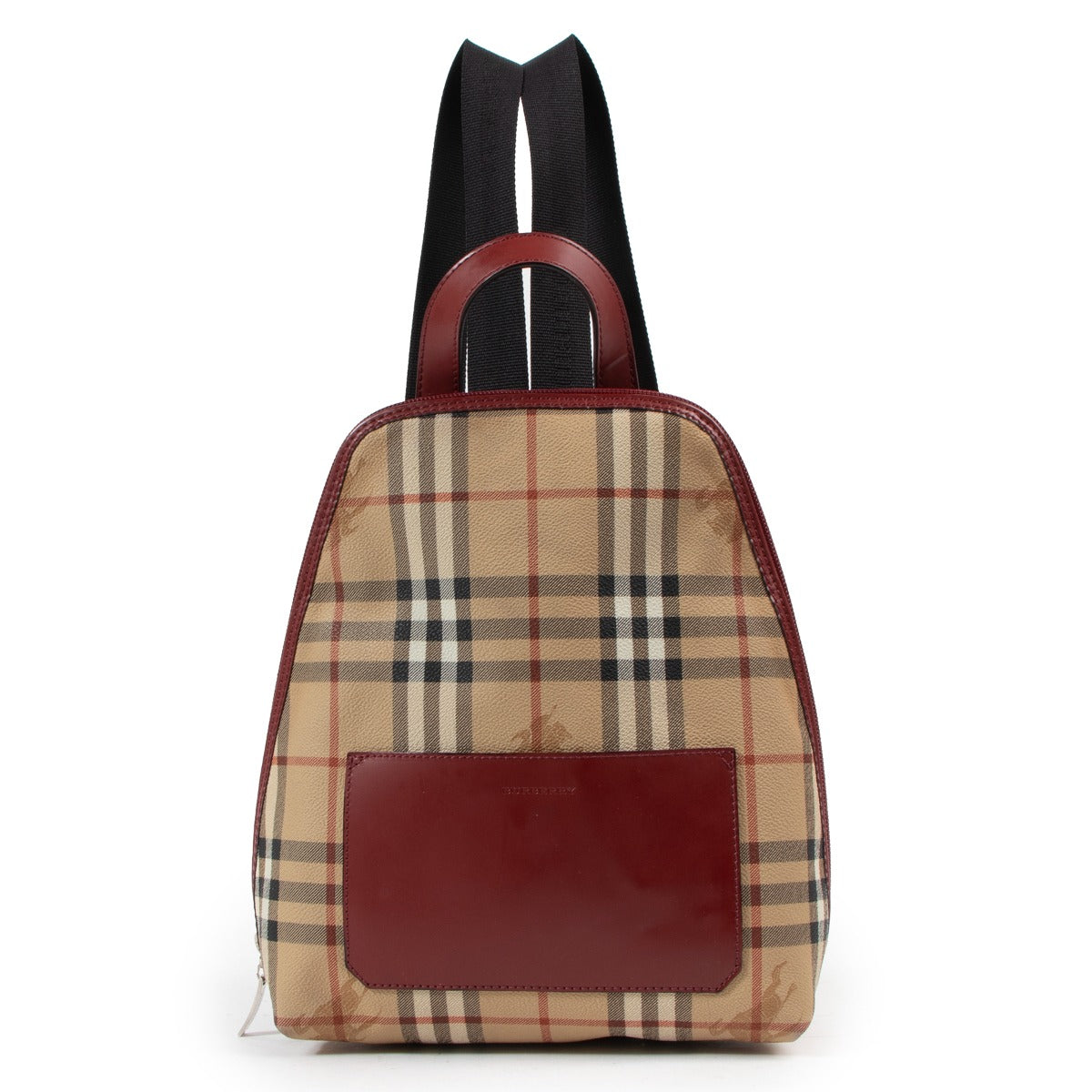 Burberry London Nova Check Canvas Backpack
