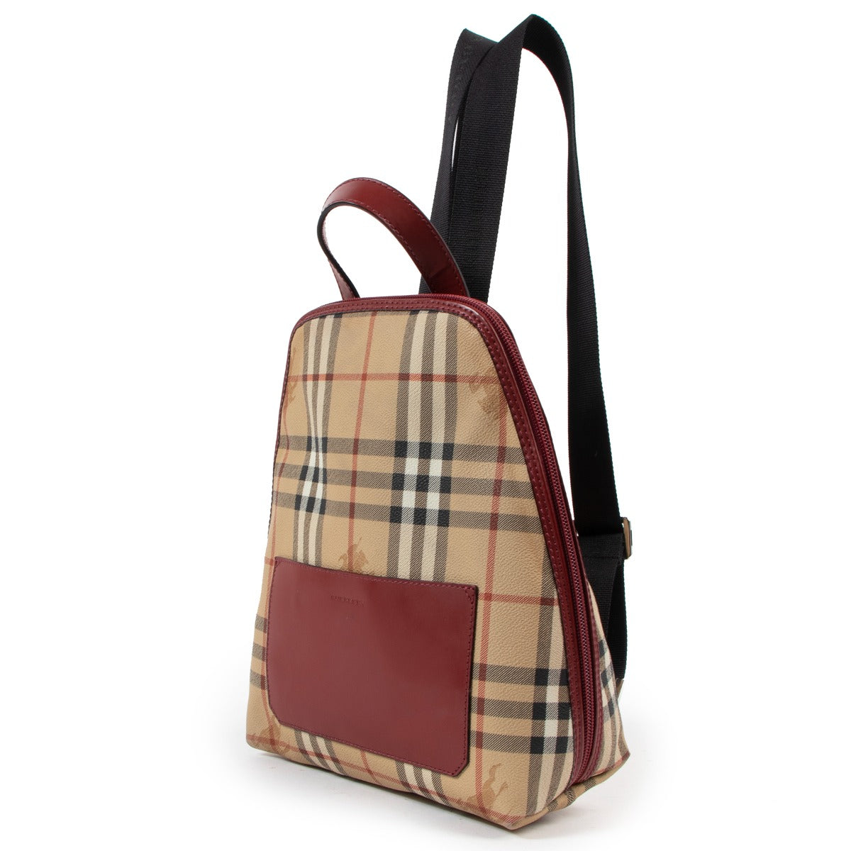 Sac à dos en toile Nova Check Burberry London