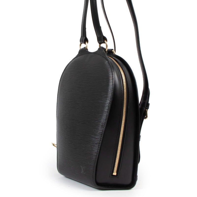 Louis Vuitton Black Epi Leather Mabillon Backpack
