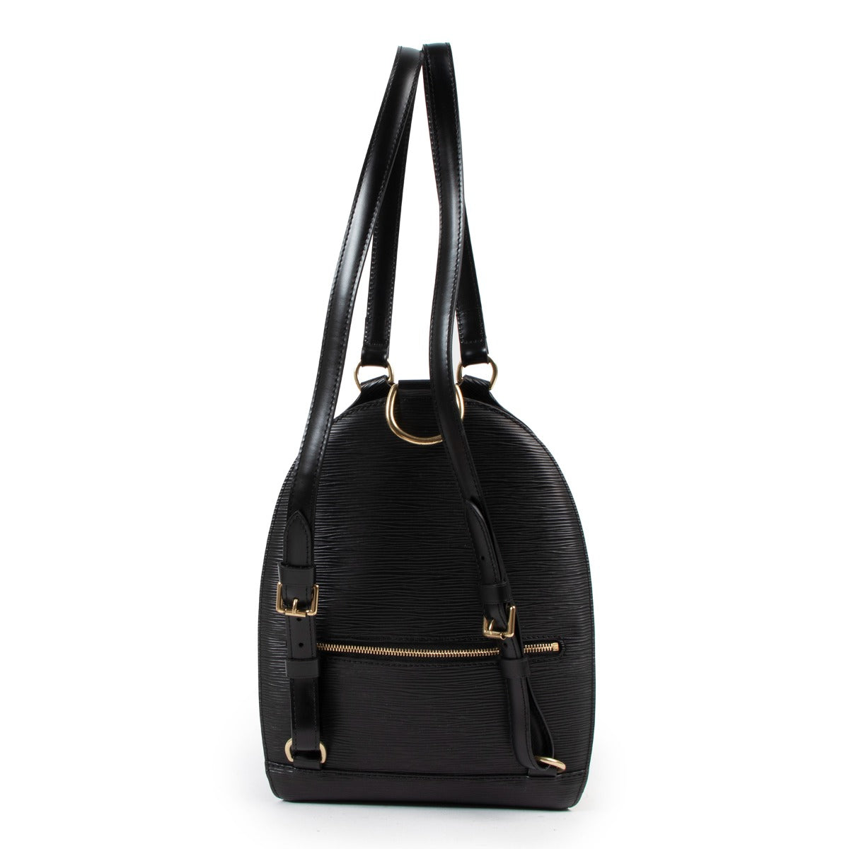 Louis Vuitton Black Epi Leather Mabillon Backpack