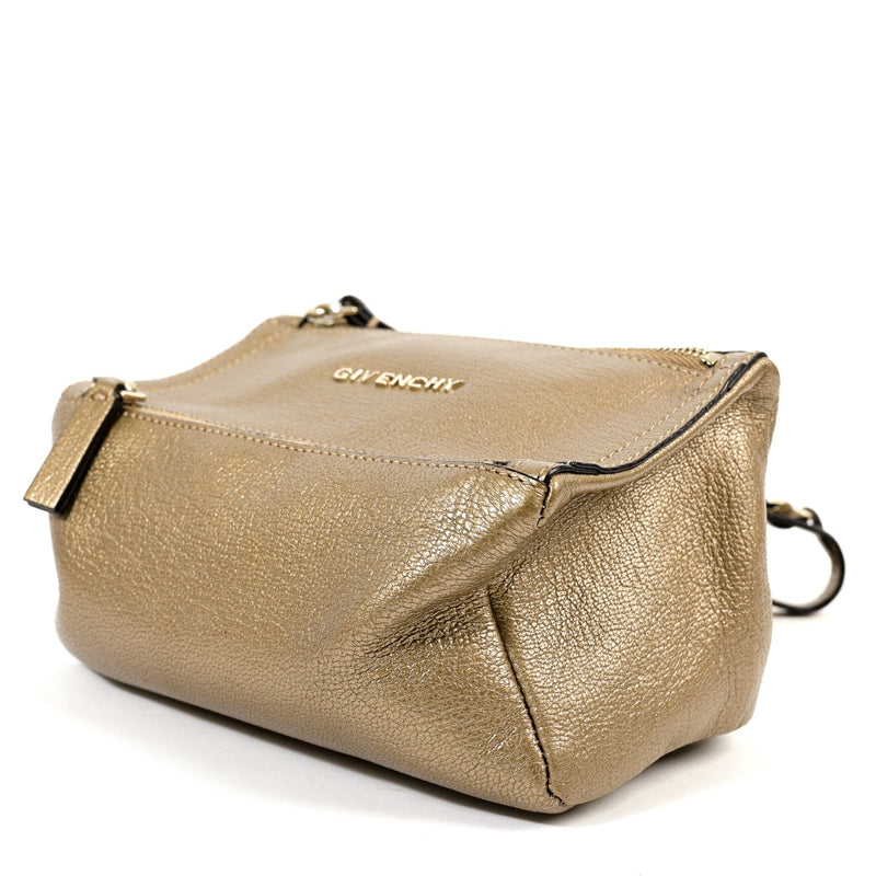 Givenchy Bronze Pandora Mini Clutch