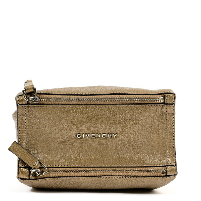 Givenchy Bronze Pandora Mini Clutch