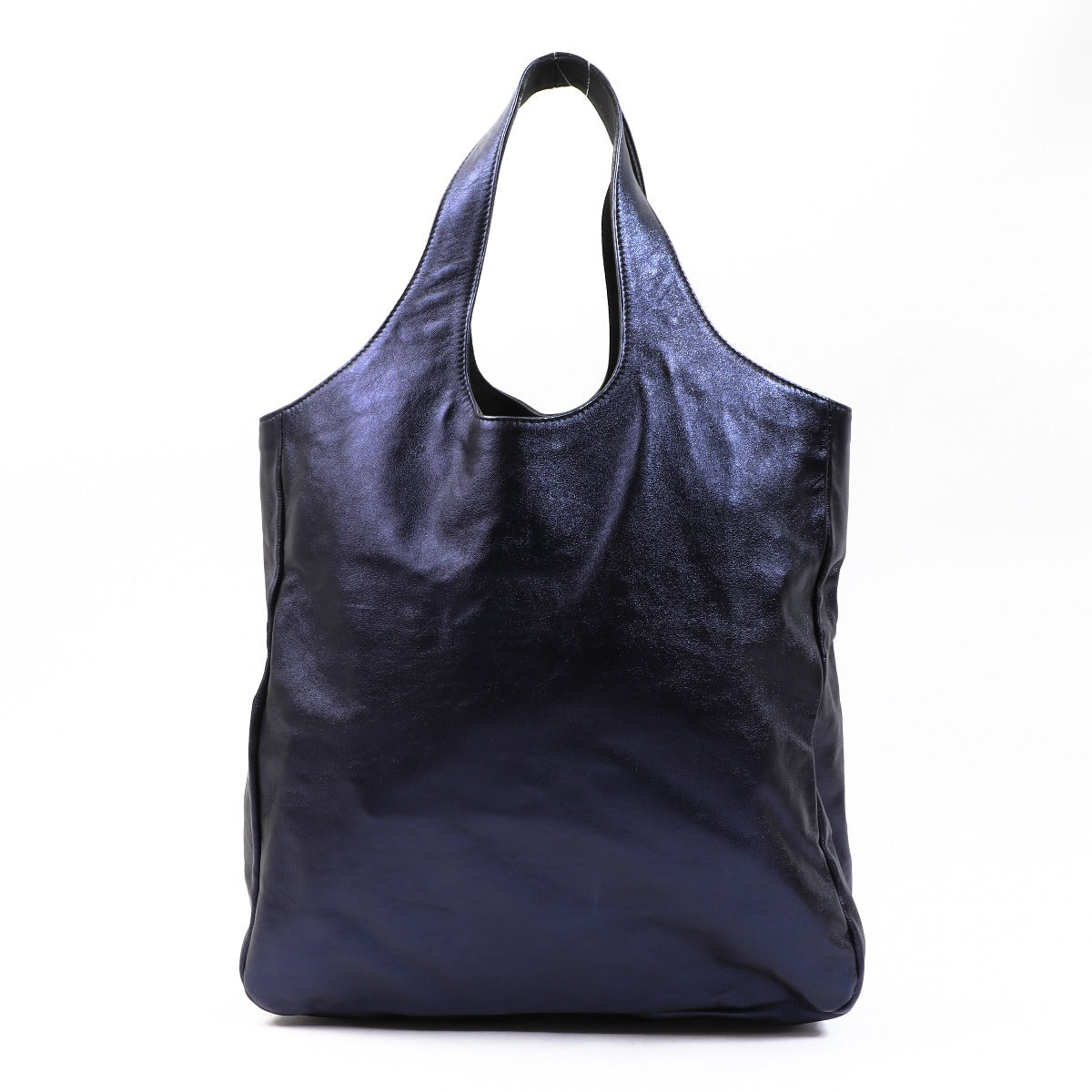 Burberry Prorsum Spring/Summer 2013 Metallic Blue Tote Bag