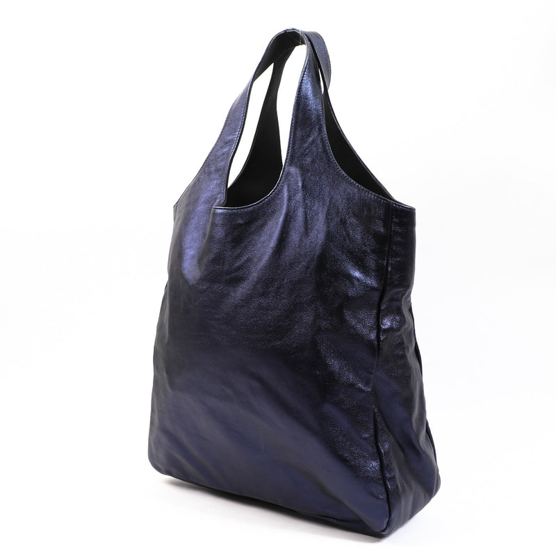 Burberry Prorsum Spring/Summer 2013 Metallic Blue Tote Bag