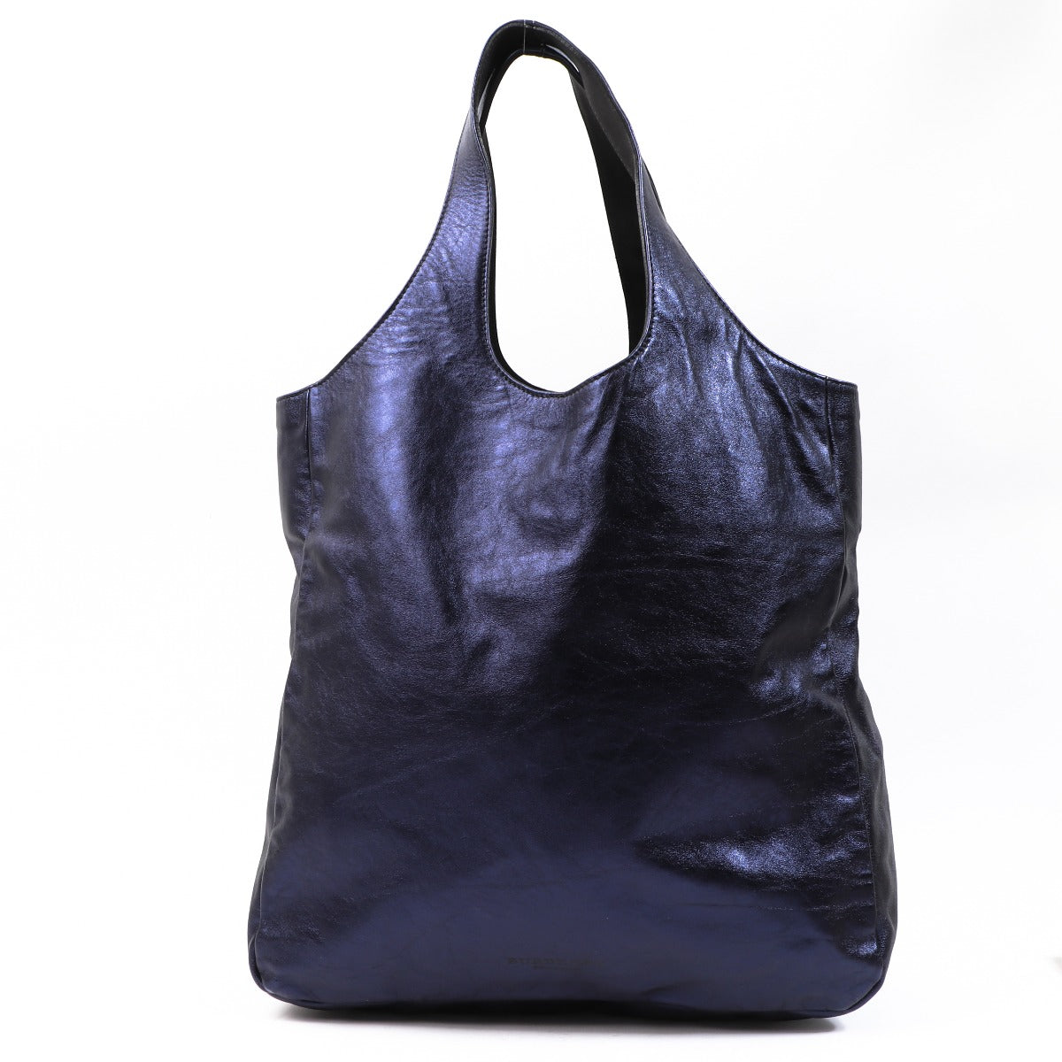 Burberry Prorsum Spring/Summer 2013 Metallic Blue Tote Bag