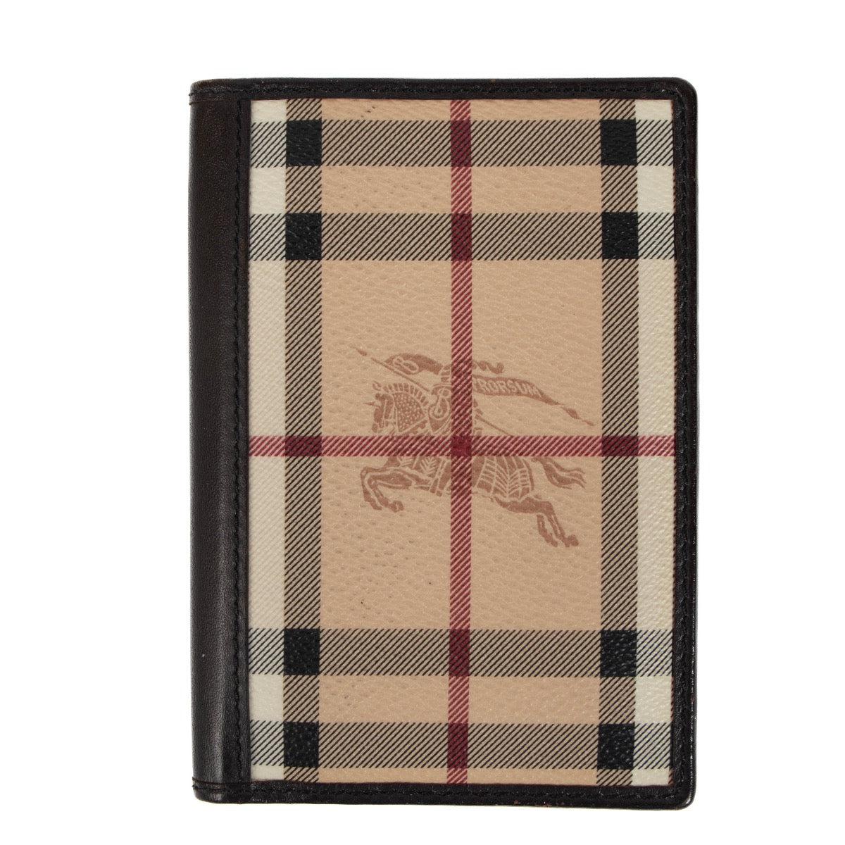 Shop 100% authentic second-hand Burberry Haymarket Check Passport Holder on Labellov.com