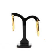 Celine Gold Large Hoop Earrings