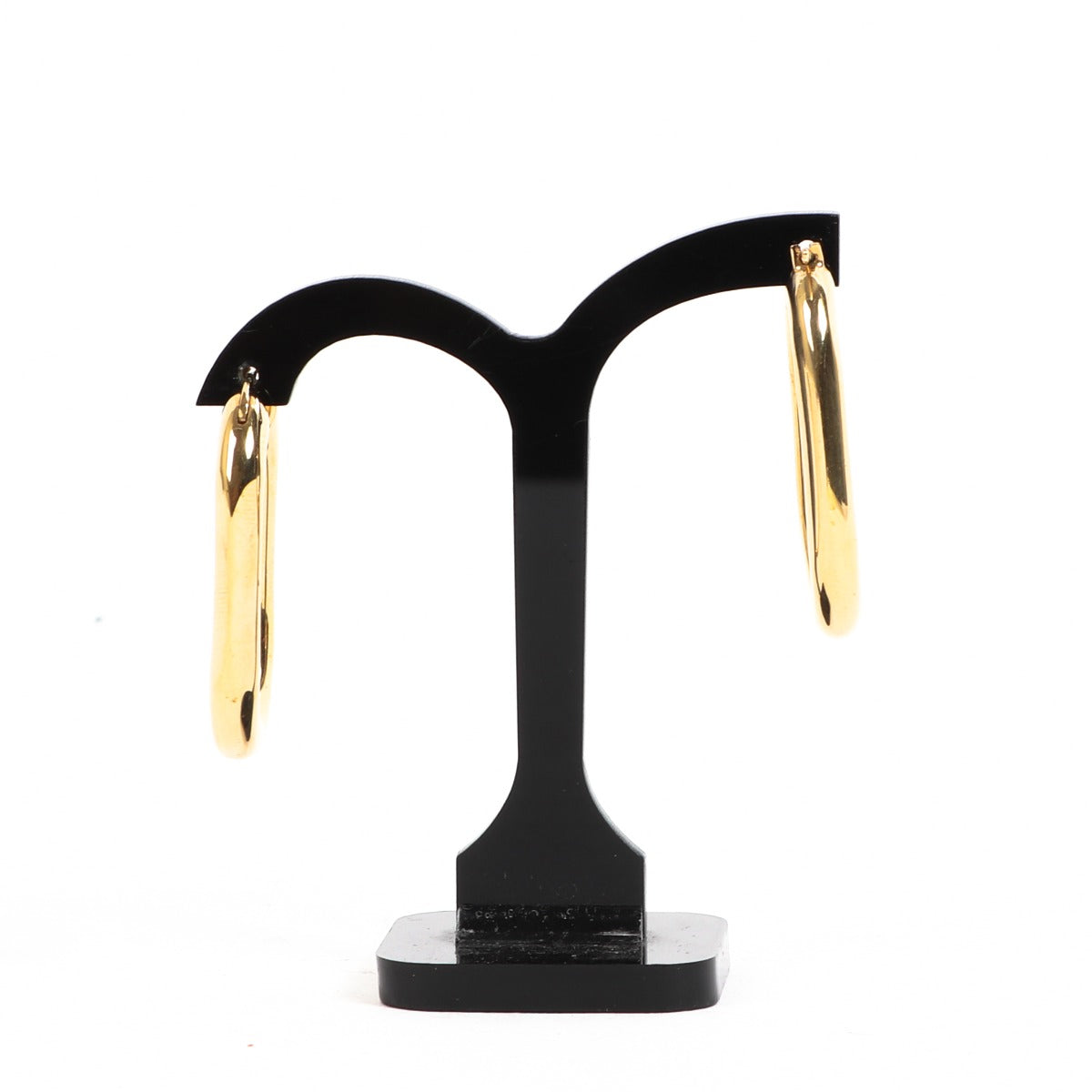 Celine Gold Large Hoop Earrings