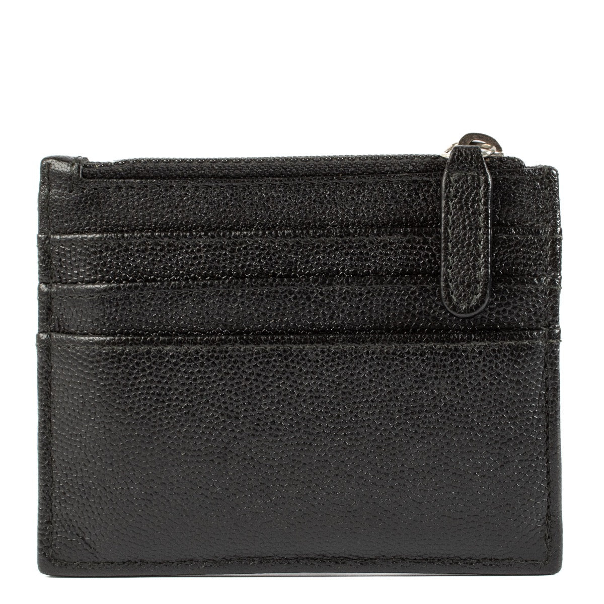 Authentic second hand Chanel Black Caviar Card Holder Wallet on Labellov.com