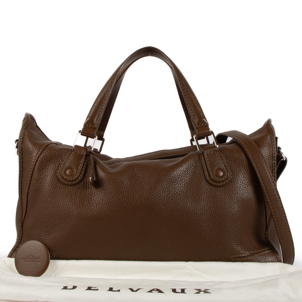 Delvaux Ganache Galop Vendredi Shoulder Bag for the best price at Labellov secondhand luxury in Antwerp. Buy and sell your