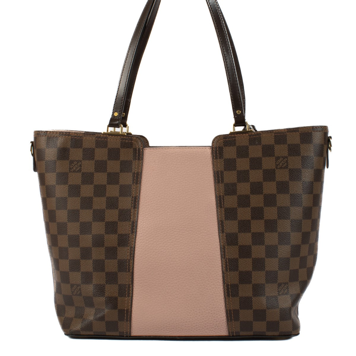 Shop 100% authentic Louis Vuitton Damier Ebene Jersey Magnolia Tote Bag at Labellov.com.
