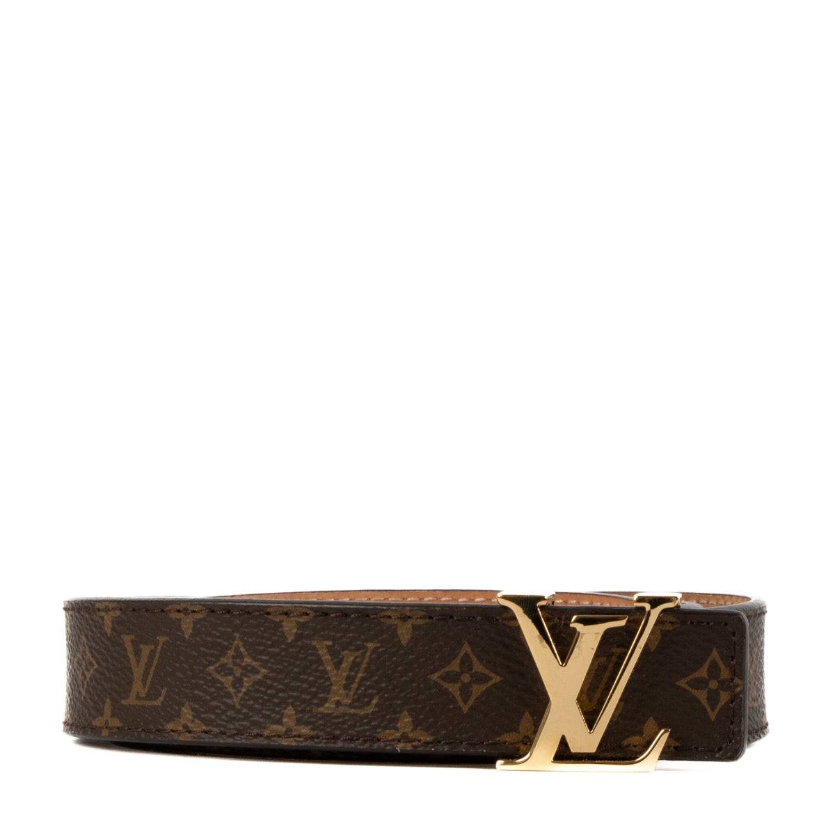 Shop safe online at Labellov in Antwerp, Brussels and Knokke this 100% authentic second hand Louis Vuitton Monogram LV Iconic 20mm Belt