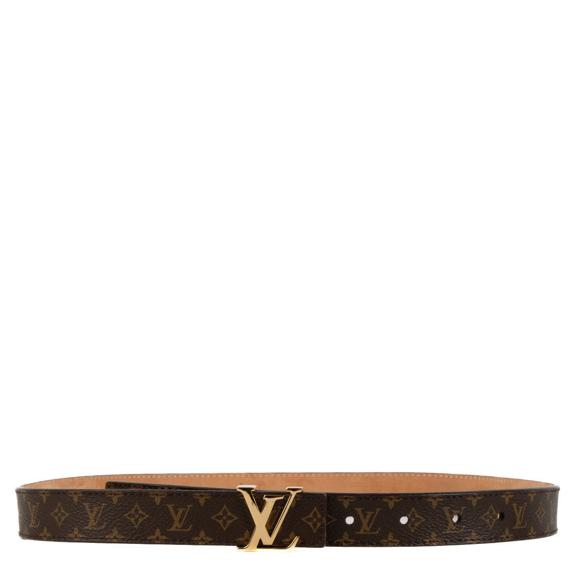Shop safe online at Labellov in Antwerp, Brussels and Knokke this 100% authentic second hand Louis Vuitton Monogram LV Iconic 20mm Belt