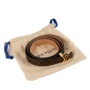 Shop safe online at Labellov in Antwerp, Brussels and Knokke this 100% authentic second hand Louis Vuitton Monogram LV Iconic 20mm Belt